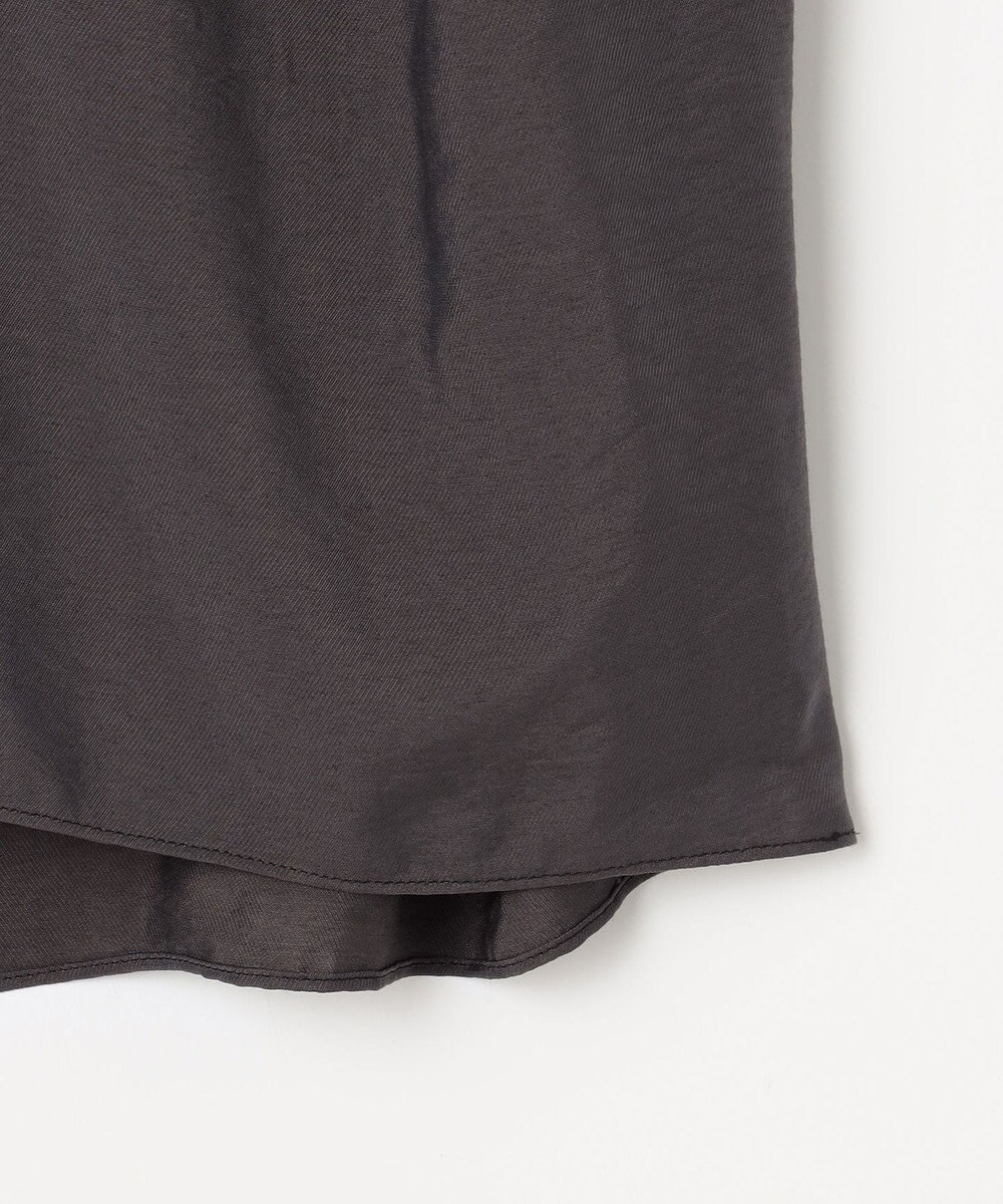 自由区 S 【セットアップ対応・接触冷感・UVケア・洗える】エアリーツイルノースリーブ ブラウス 