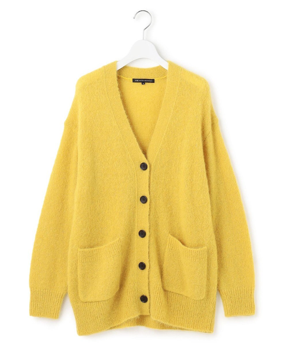 23区 【Oggi11月号掲載】ブラッシュドアルパカ ニットカーディガン 