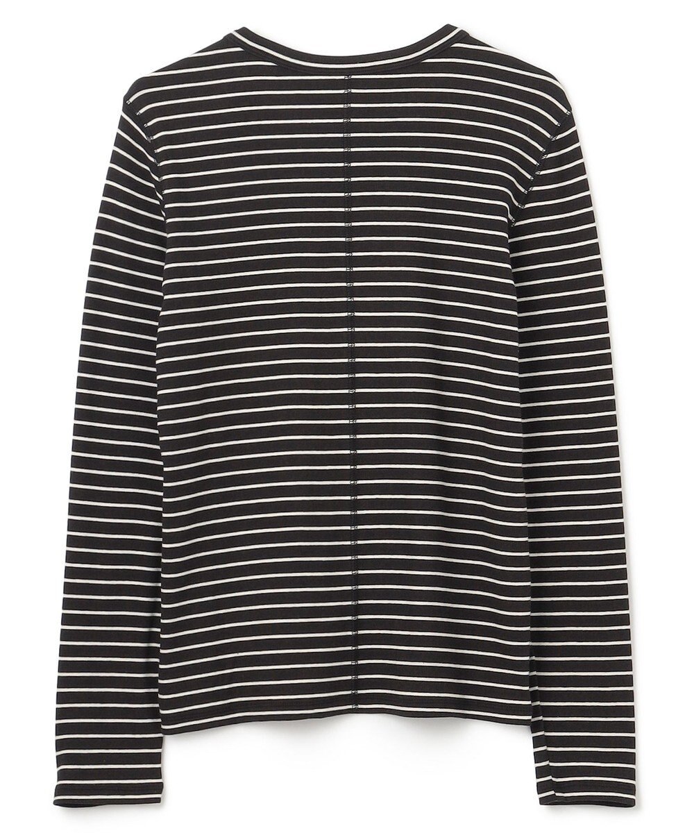 UNFILO コットンカシミヤ クルーネックカットソー 