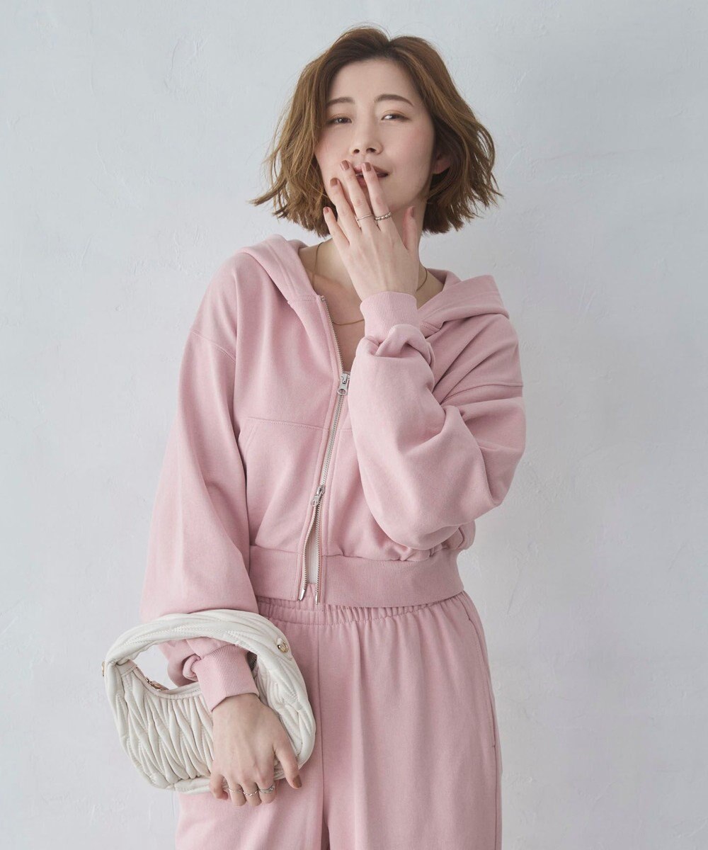 WEGO ショートZIPパーカー 