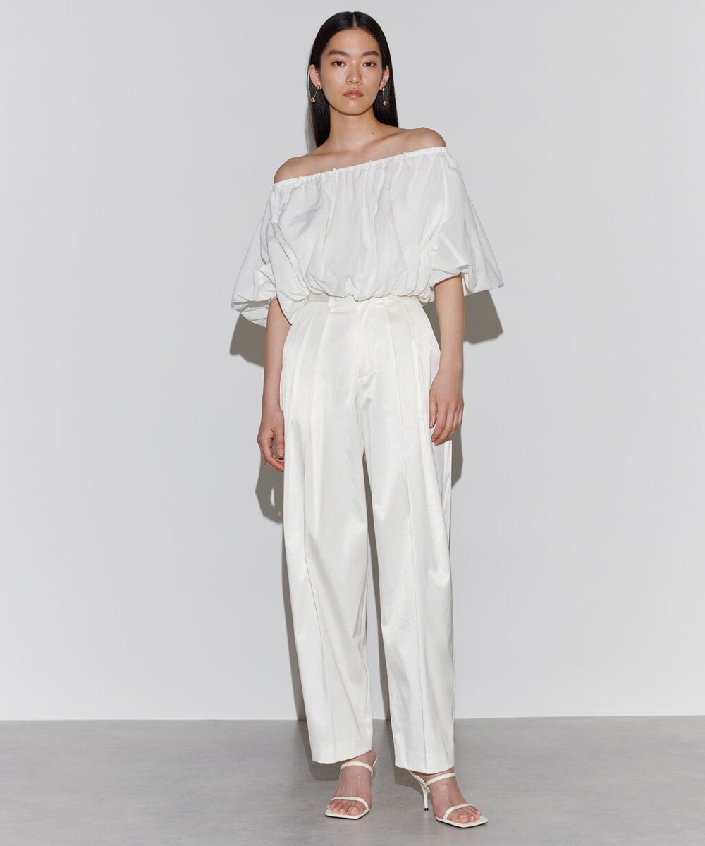 NAVE 【Nave　洗える】シアーリリーブラウス 