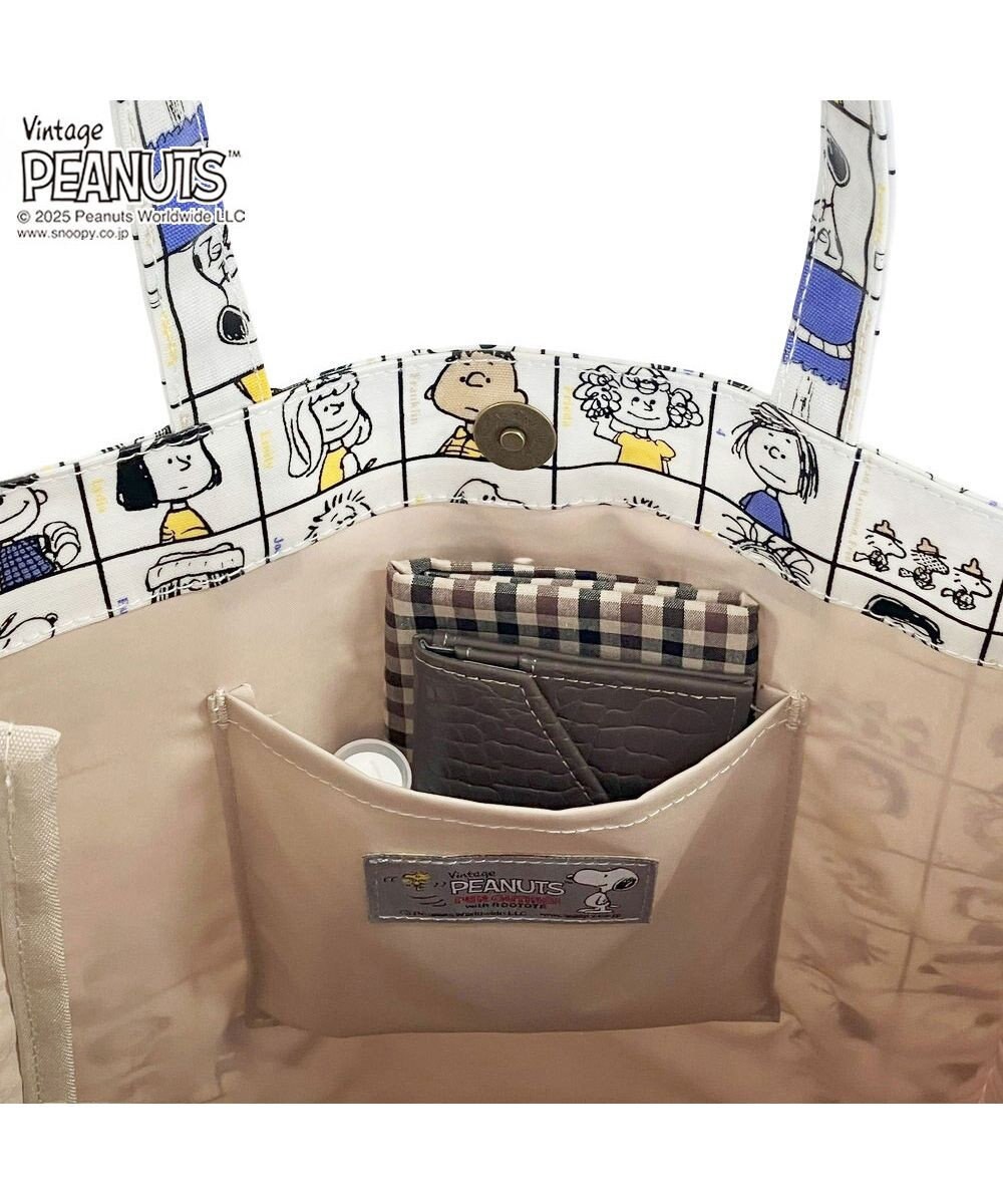 ROOTOTE 8430【スヌーピー】IP.A4アーキャトル.ラミネート.ピーナッツ-0L 