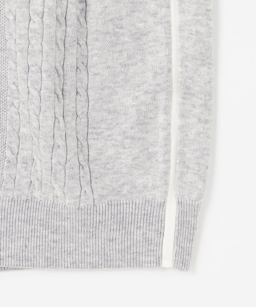 23区GOLF 【MEN】ウールブレンド カラーニット ラウンドから普段のお出かけや、お散歩まで◎ 