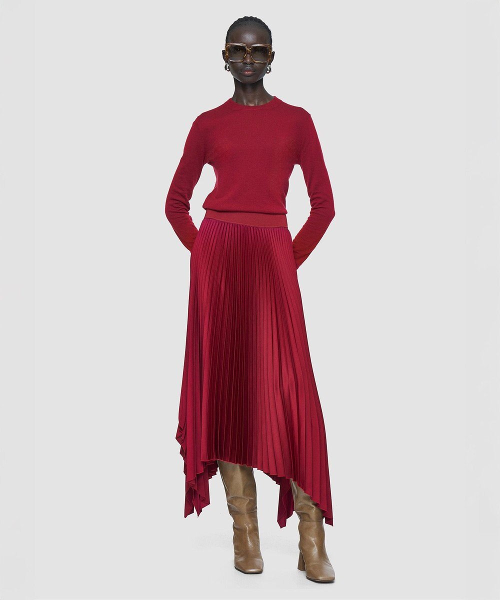 JOSEPH ニットウィーブプリッセ　スカート 