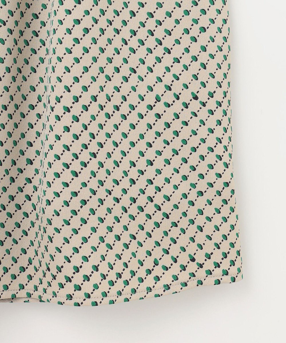 自由区 【セットアップ対応・洗える】サテンアムンゼン スカート 