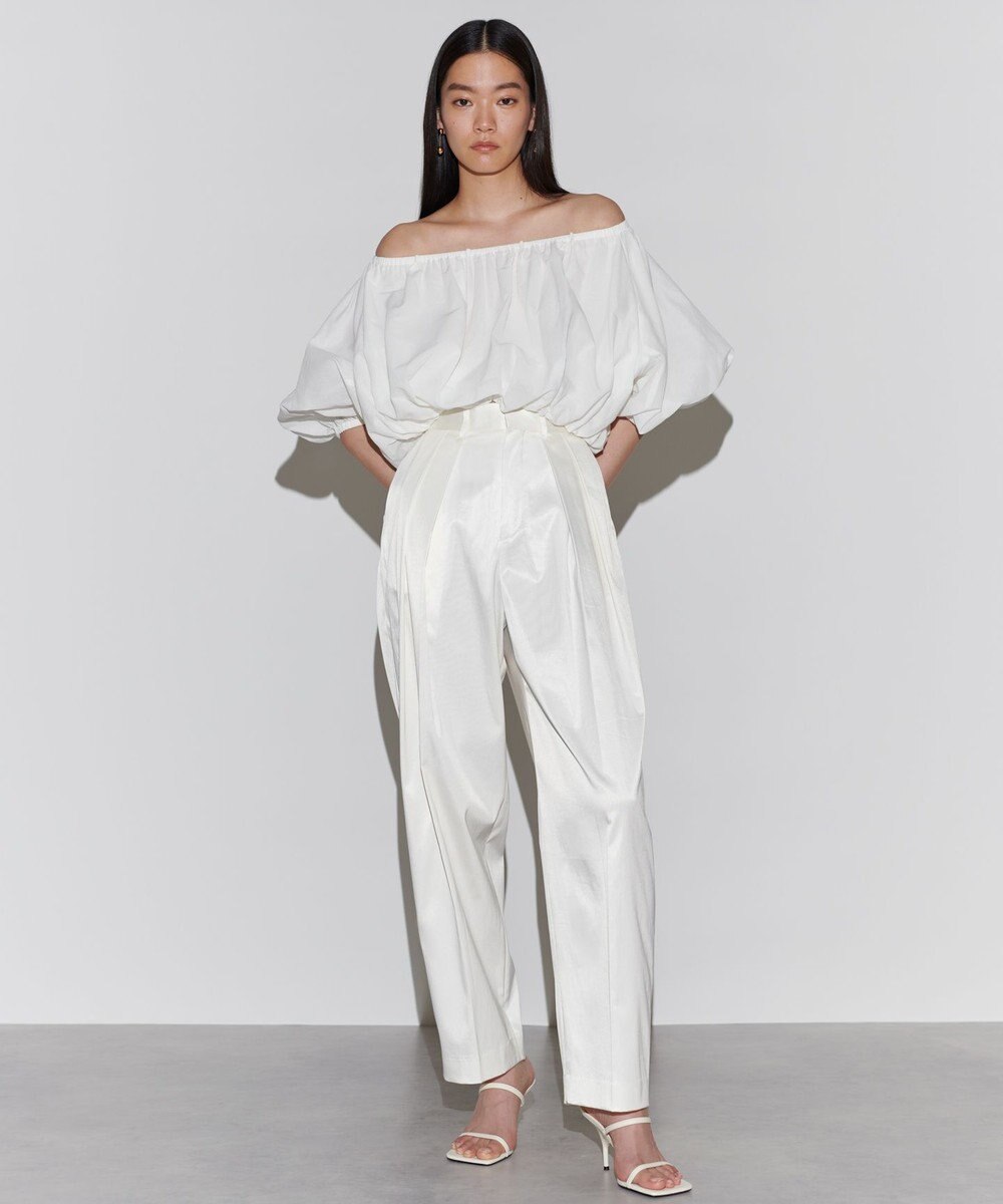 NAVE 【Nave　洗える】シアーリリーブラウス 