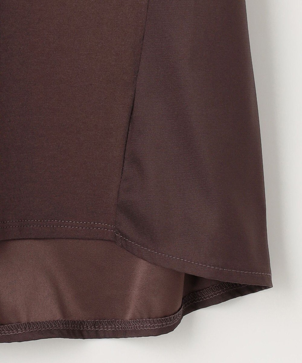 ANY SIS S 【WEB・一部店舗限定】サテンコンビ プルオーバー 