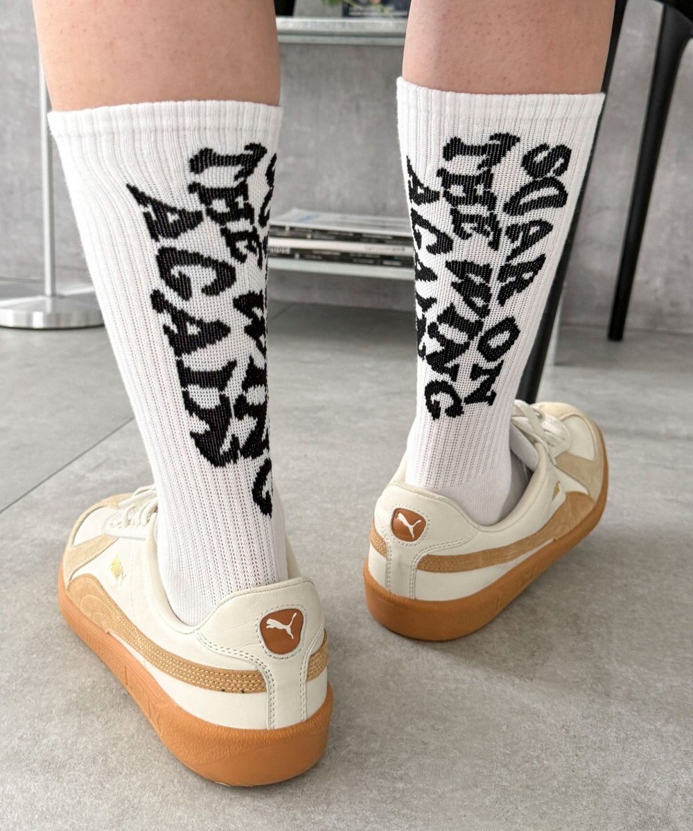 WEGO ロゴデザインソックス（R） 