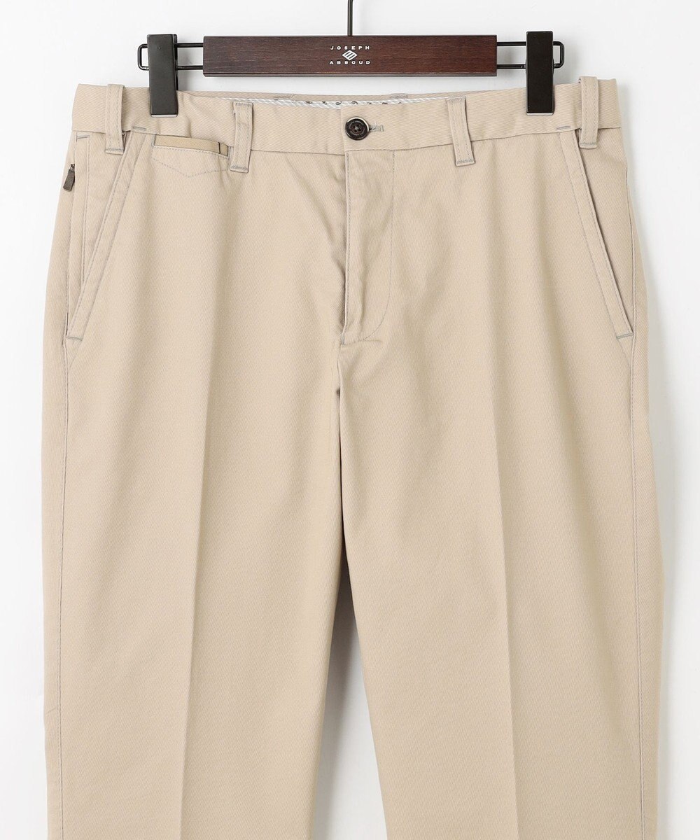 JOSEPH ABBOUD 【ウエストも伸びる！オーガニックコットン使用・25AW】トリコチンストレッチ パンツ 