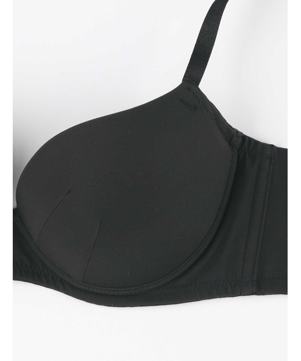 AMPHI 【NAILS INCコラボ】 ノンワイヤーブラ 谷間をメイク 脇高設計 背中をスムージング Aカップあり 【BRAGENIC ブラジェニック スムージングタイプ】 ブラジャー ブラ ワイヤレス BMI245 アンフィ／ワコール 