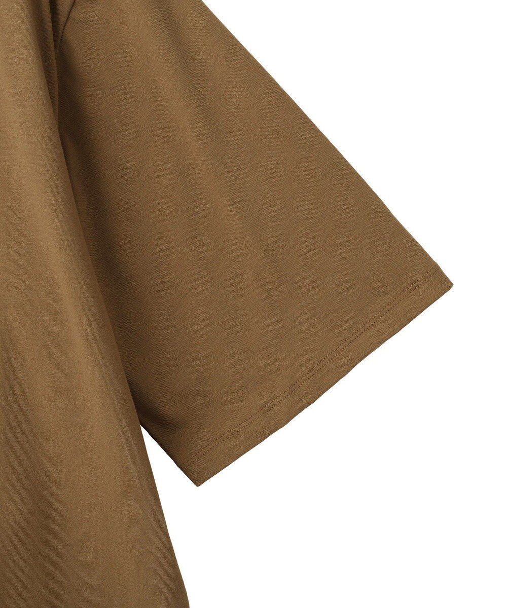 YECCA VECCA 【UVカット】ワイドスリーブ箔プリントTee 