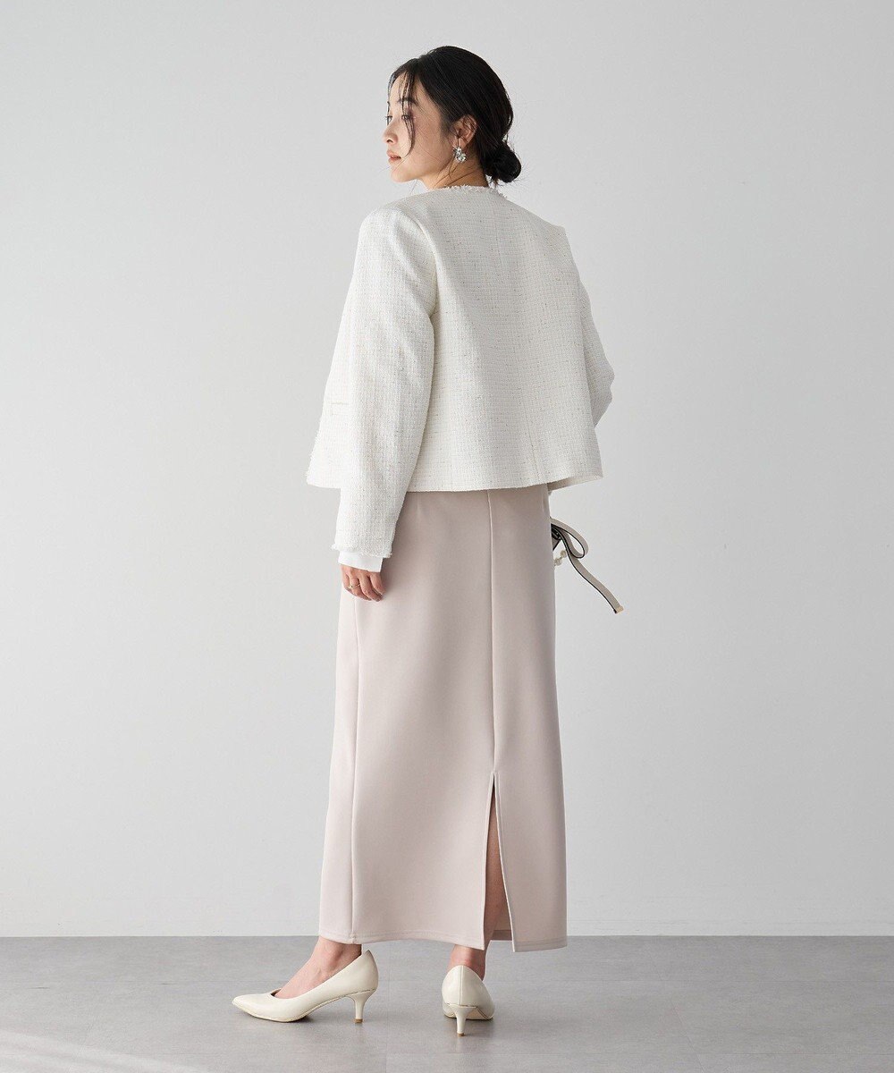 YECCA VECCA ダンボールニットナロースカート 