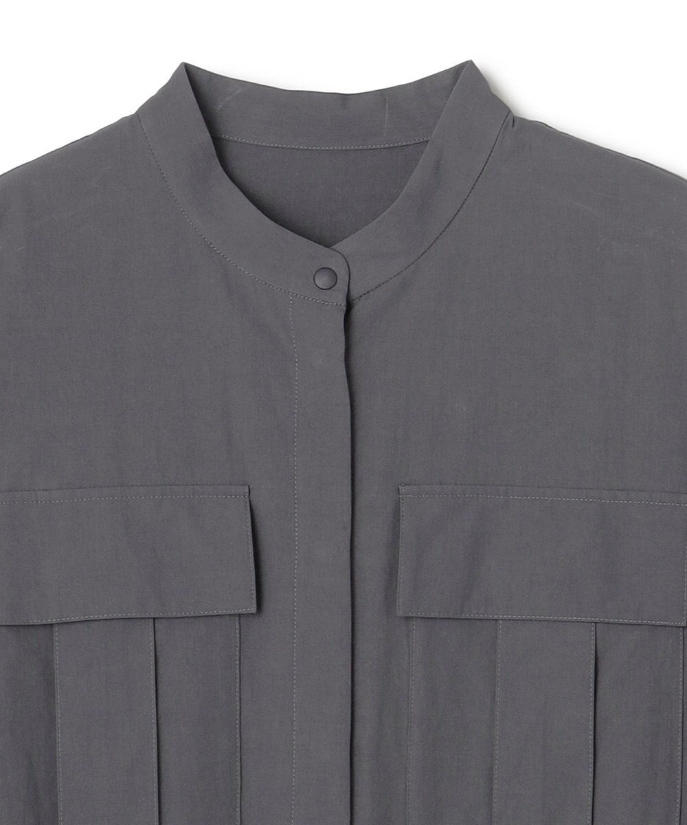 uncrave カラータイプライター シャツワンピース 