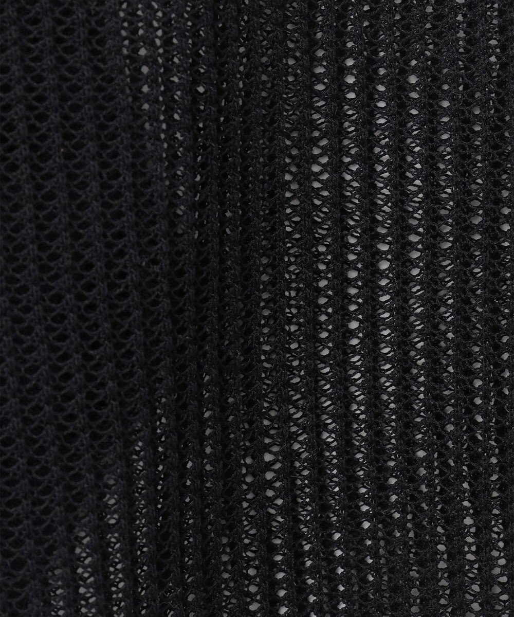 GRACE CONTINENTAL メッシュニットカーディガン 