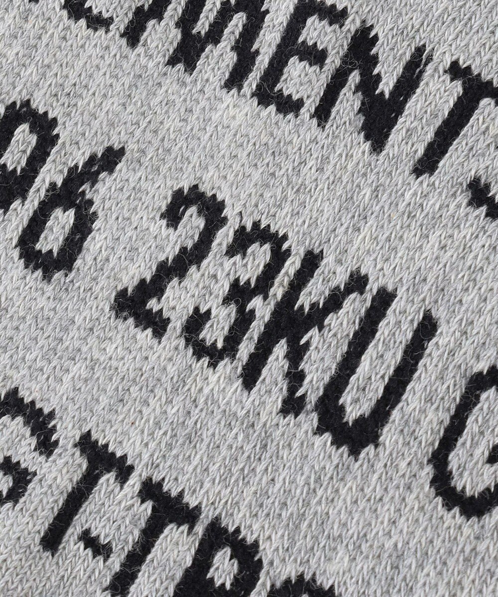 23区GOLF 【MEN】ロゴ総柄ハーフソックス 