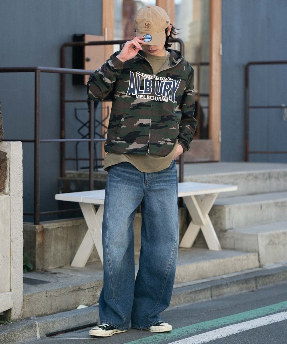 WEGO 【ユニセックス着用ITEM】スタンドネックZIPパーカー 