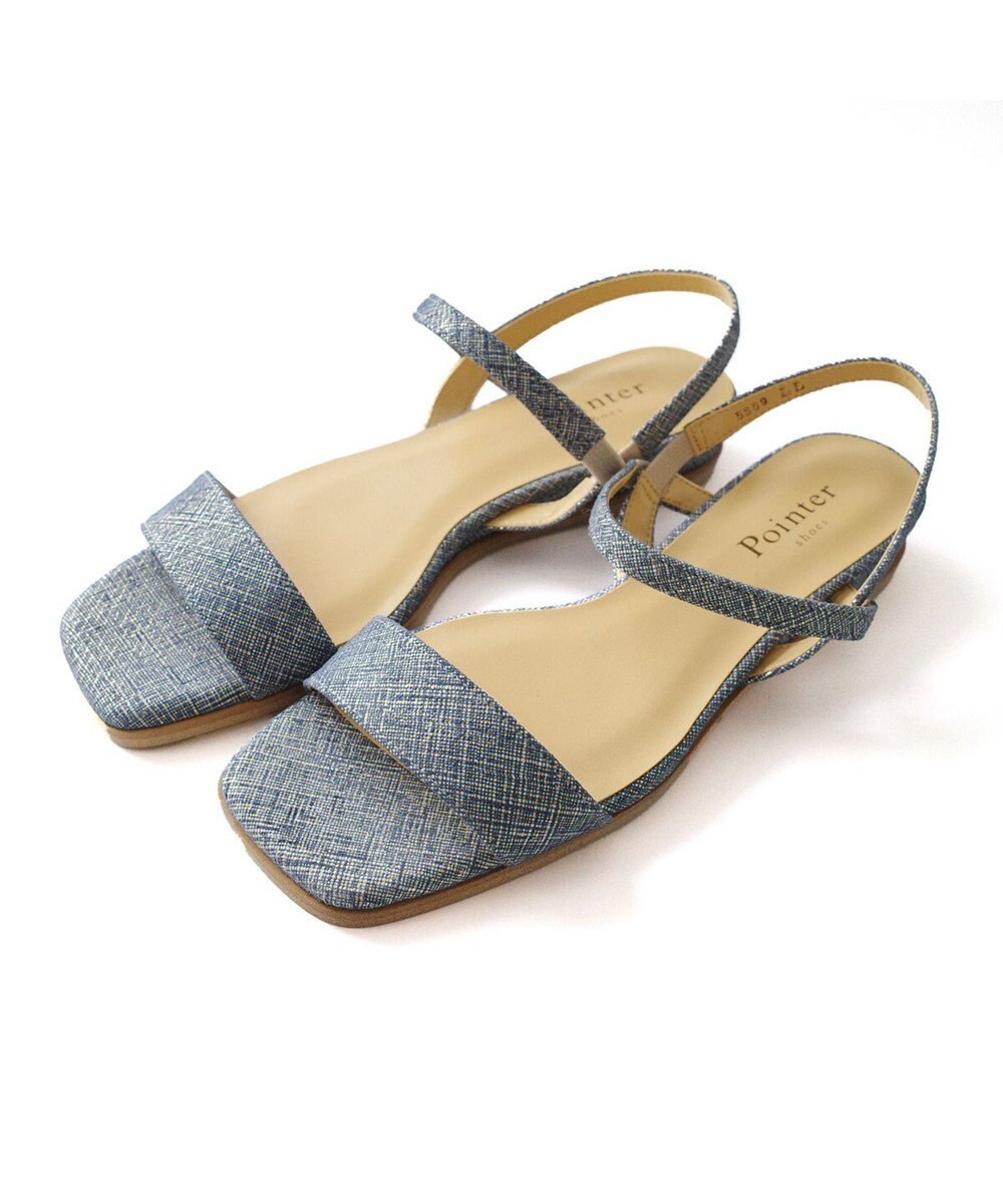 Pointer 日本製 本革バックストラップサンダル 