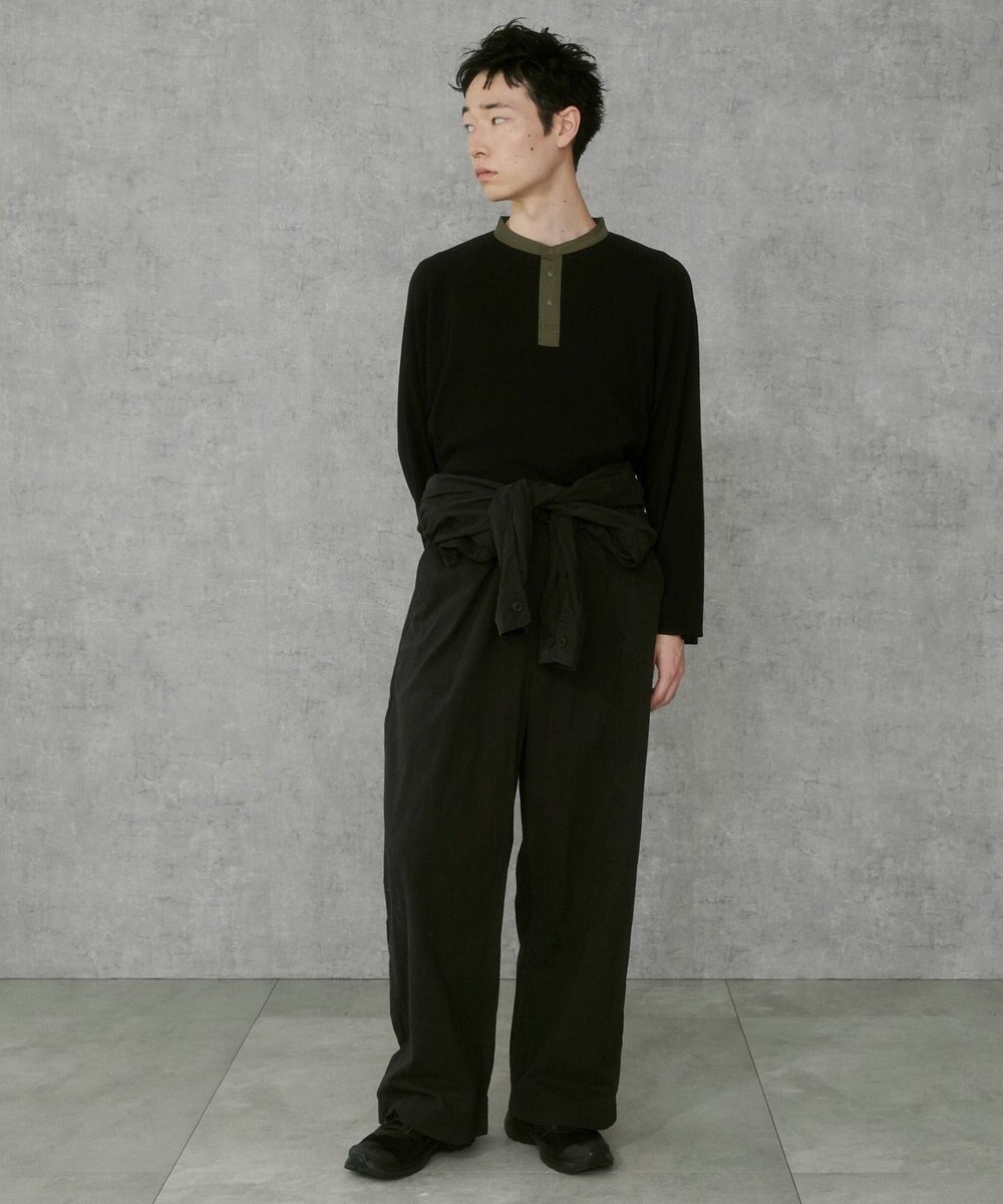 WEGO 【ユニセックス着用ITEM】ラグランヘンリーネックT 