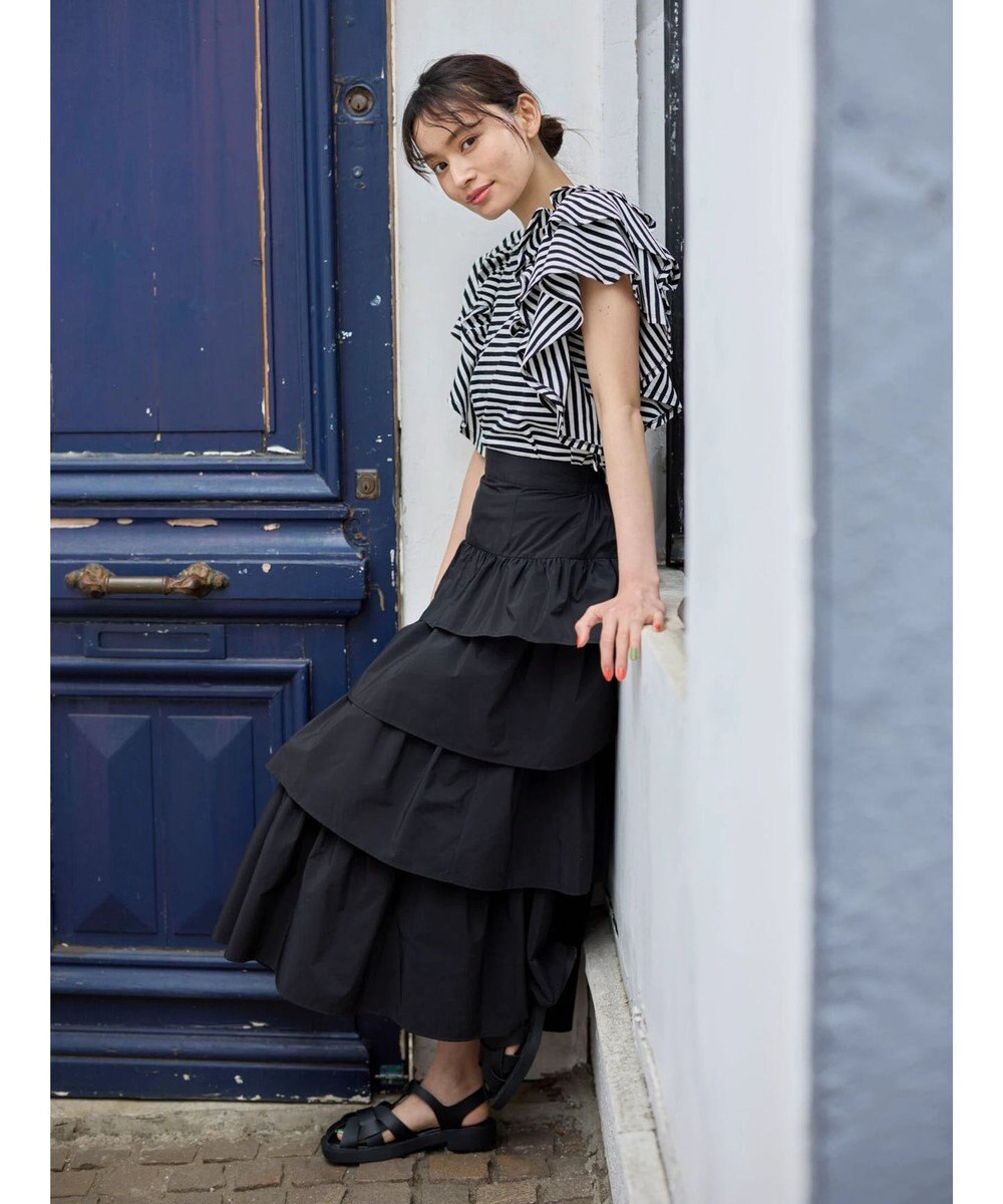 Green Parks ・ＳＵＧＡＲ　ＳＰＯＯＮ　ラッフルレイヤードＴシャツ 