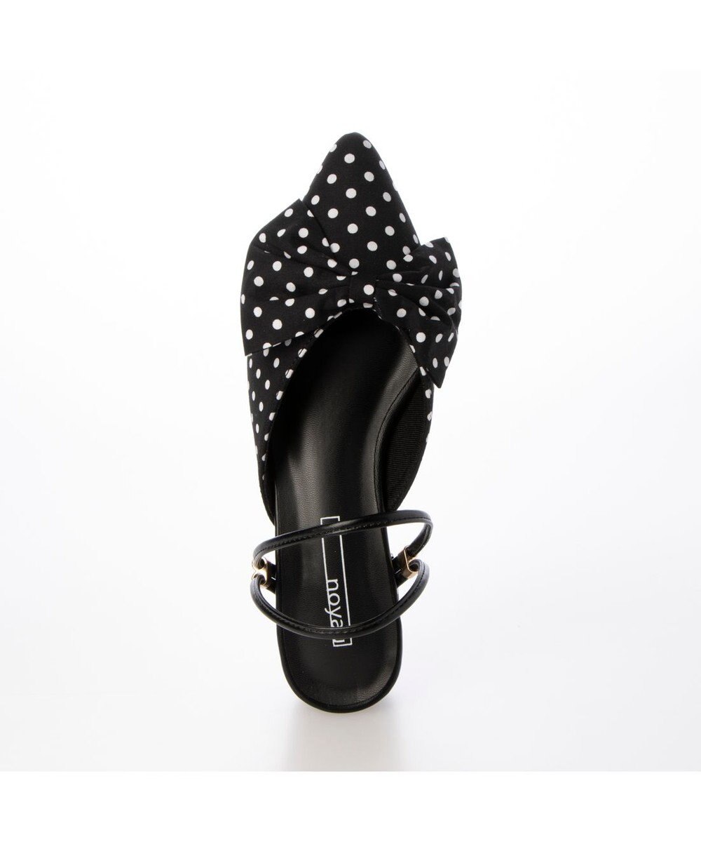 MODE ET JACOMO <noyau>2WAYリボンストラップミュールパンプス 