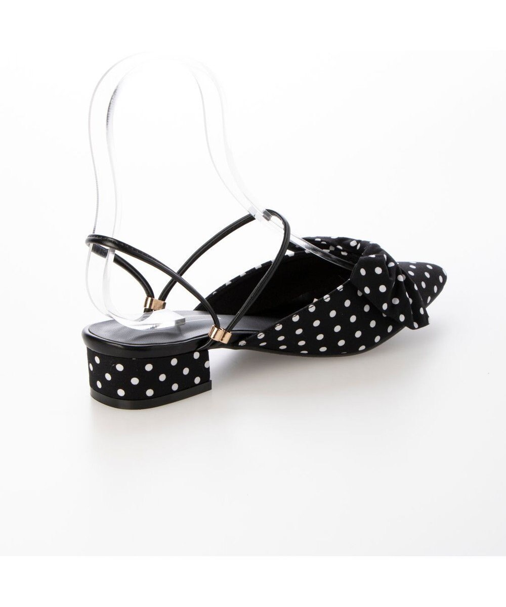 MODE ET JACOMO <noyau>2WAYリボンストラップミュールパンプス 