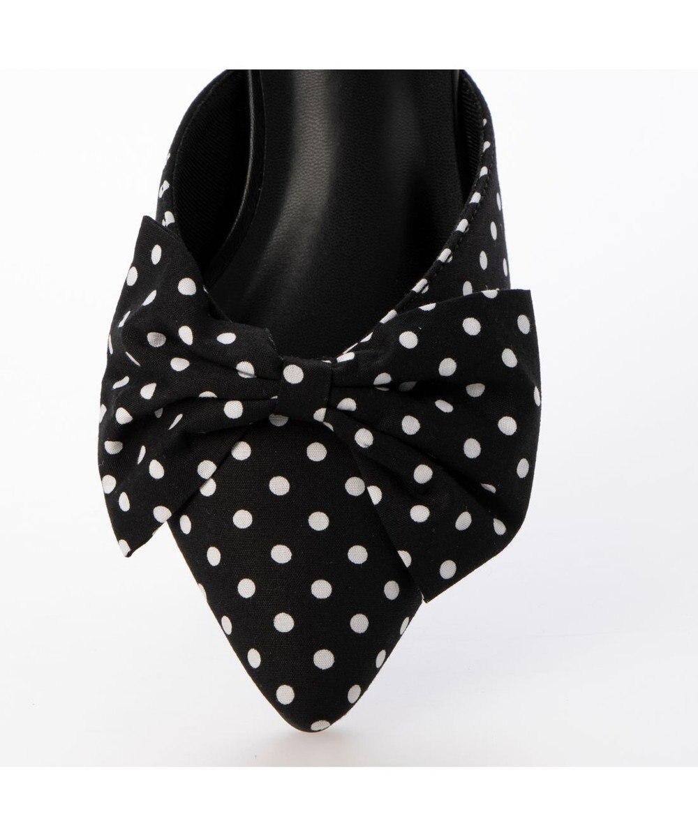 MODE ET JACOMO <noyau>2WAYリボンストラップミュールパンプス 