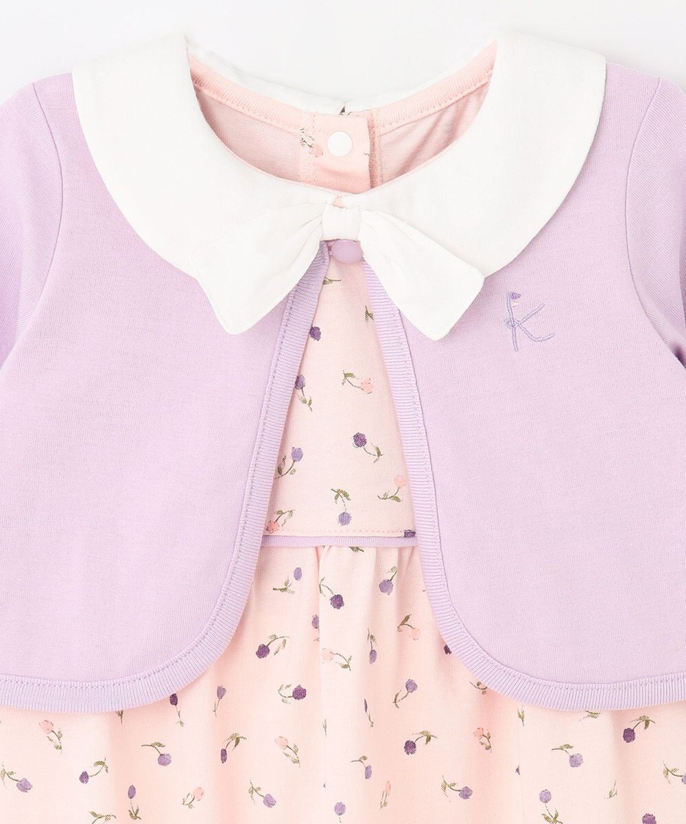 組曲 KIDS 【80-90cm】Tulips Shower ワンピース 