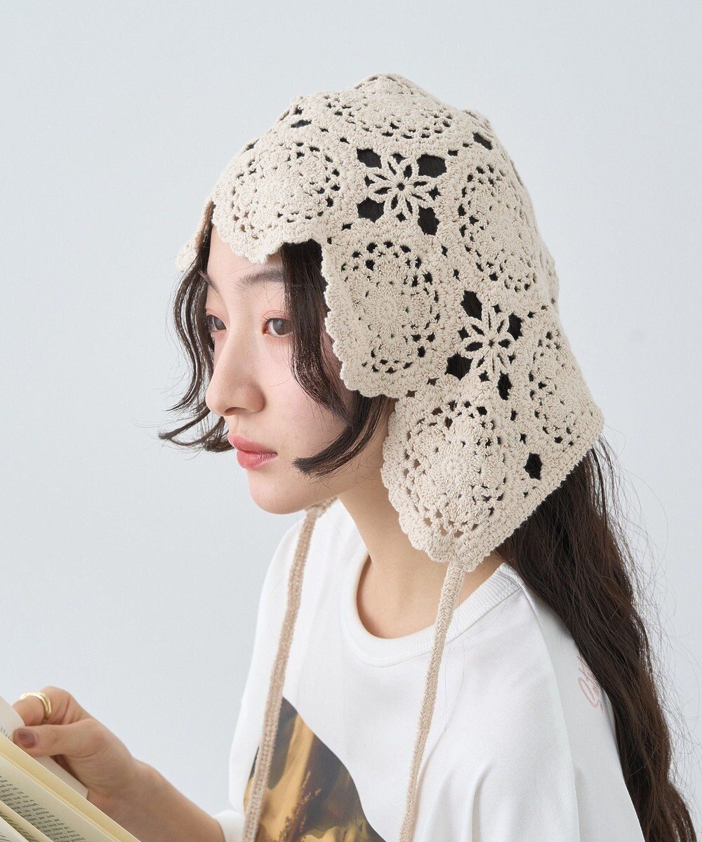 earth music&ecology レースバブーシュカ 