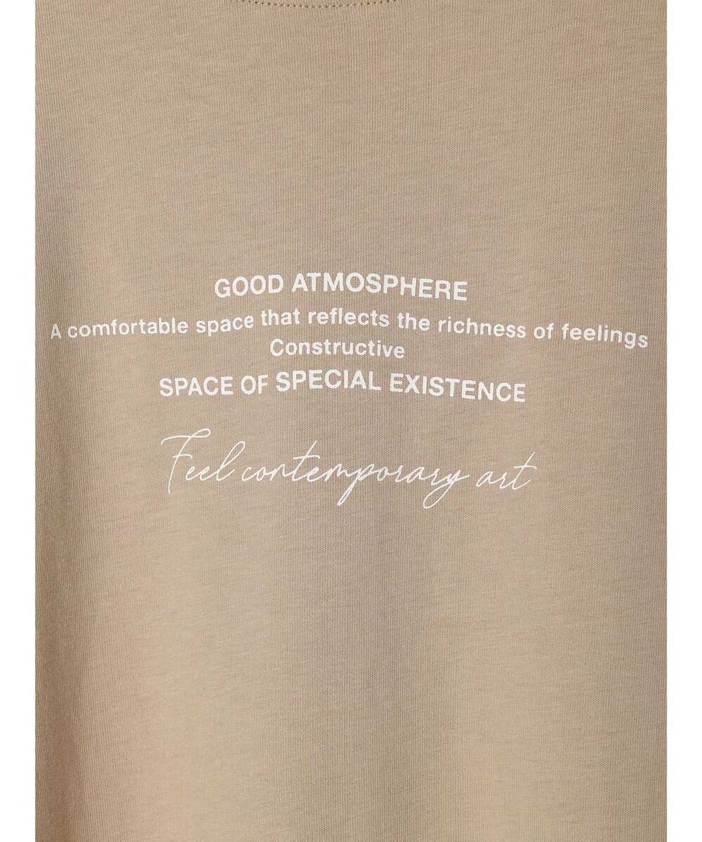 Green Parks バックフォトプリント半袖チュニック 