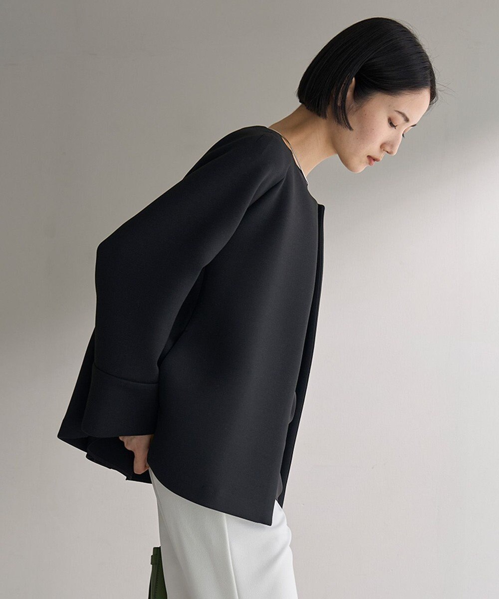 UNFILO ダブルフェイス ショートコート 