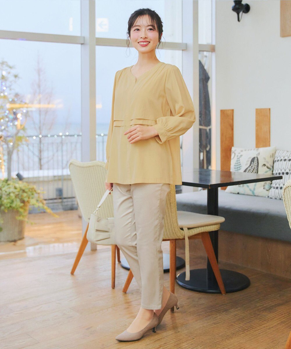 Tiaclasse L レイヤードデザインブラウス 