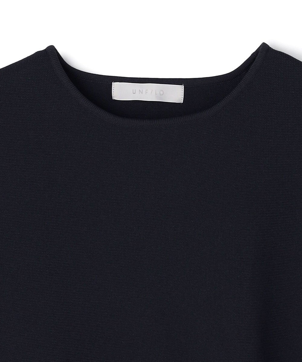 UNFILO BEAUTY FORM KNIT ペプラムセットアップ 