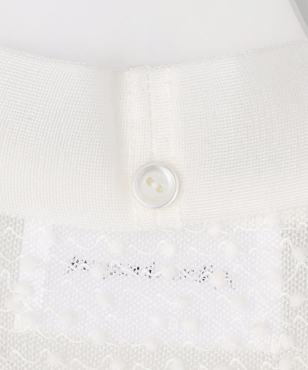 自由区 【カトリエムブーケ】Expression delicate ボウタイチュールトップス 