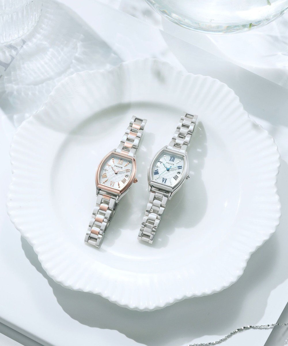 CITIZEN 【大人かわいいトノー型ウオッチ】ソーラーテック電波時計 KS4-031-11 