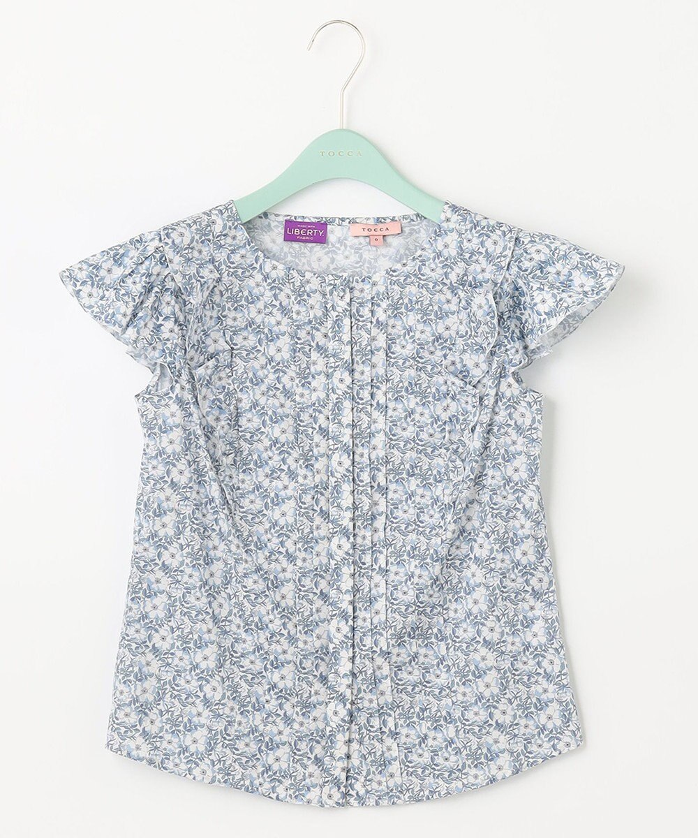 TOCCA 【LIBERTY社オリジナル素材】【洗える！】FLORAL STORY ブラウス 