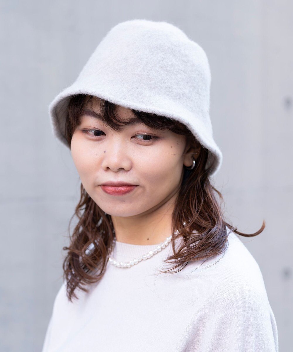ATRENA 【日本製】FLUFFLY ウールバケットハット 
