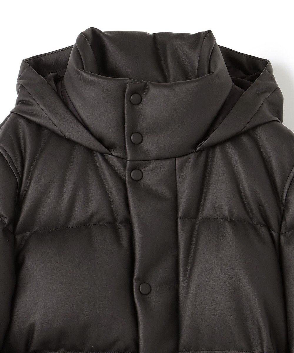 JOSEPH HOMME シンセティックレザー　ダウンコート 