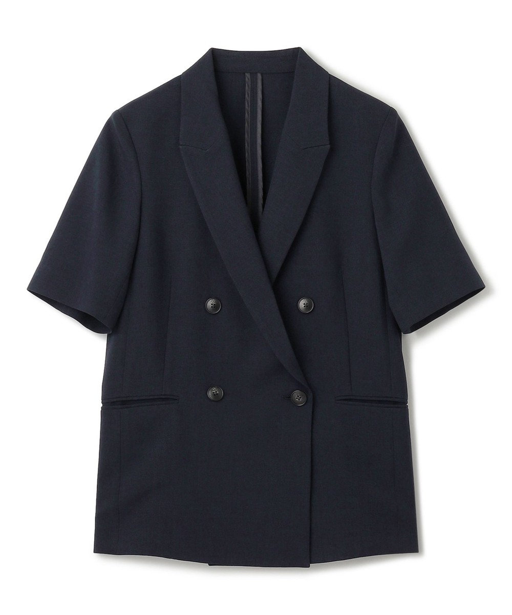 uncrave ウォッシャブルドライサップ ハーフスリーブジャケット 