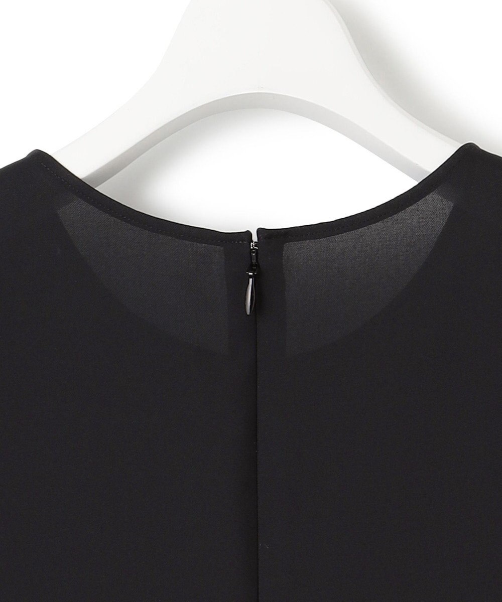 23区 【一部店舗限定/UVカット/洗える】ライトウェイトツイル ケープ付き ワンピース 