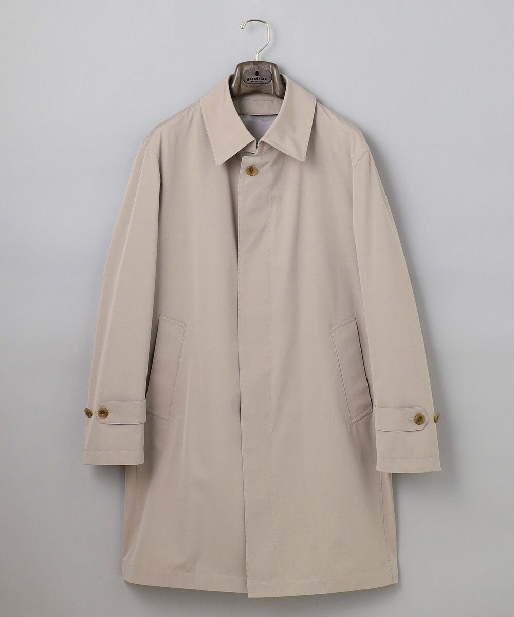 GOTAIRIKU ダウンライナー装着可【半裏仕様】コットンポリエステル ステンカラースプリングコート(25年春夏モデル) 