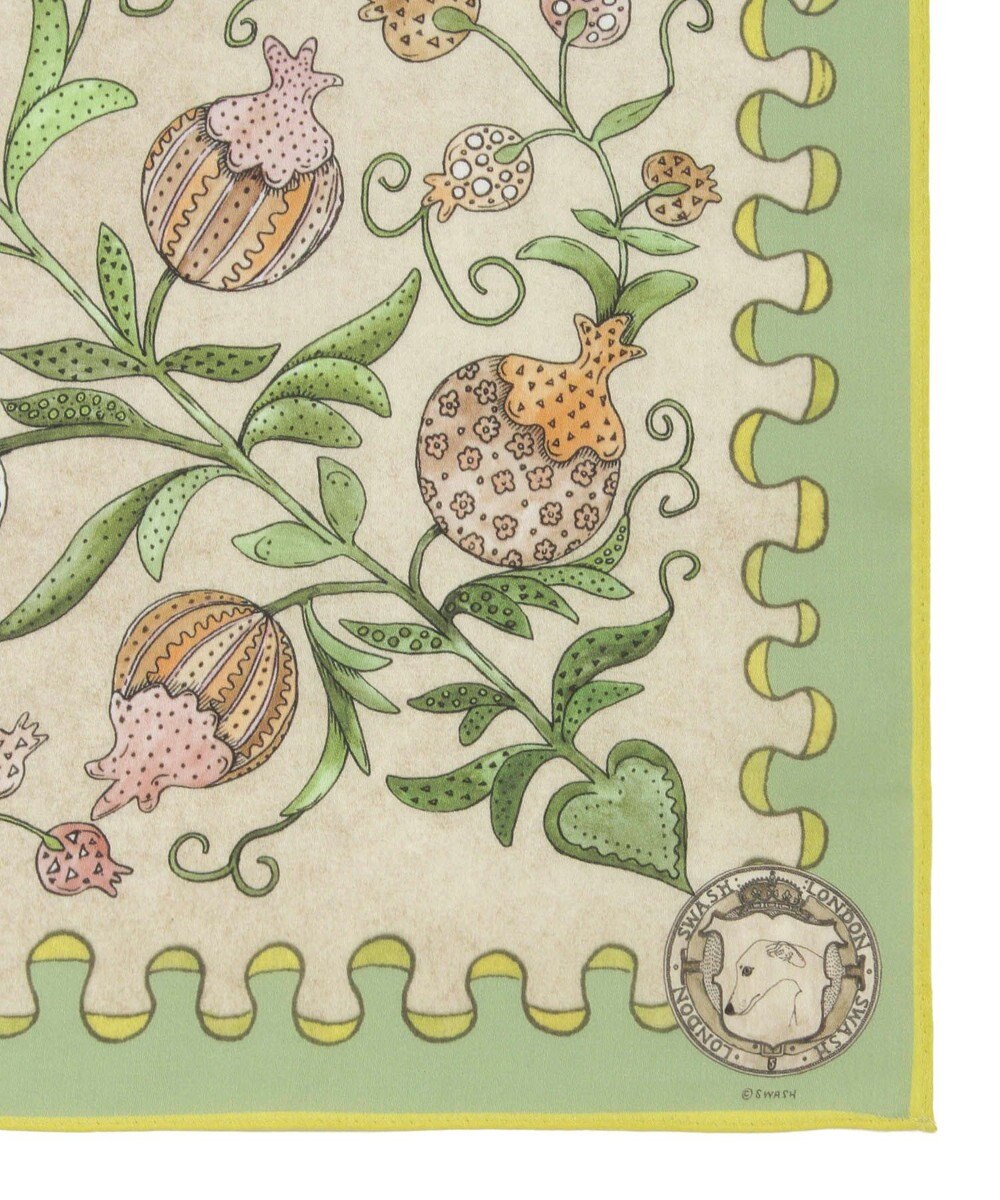 MOONBAT SWASH LONDON(スウォッシュロンドン） コットンハンカチーフ  BERRY 52×52 日本製 