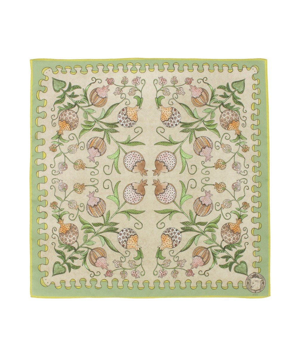 MOONBAT SWASH LONDON(スウォッシュロンドン） コットンハンカチーフ  BERRY 52×52 日本製 