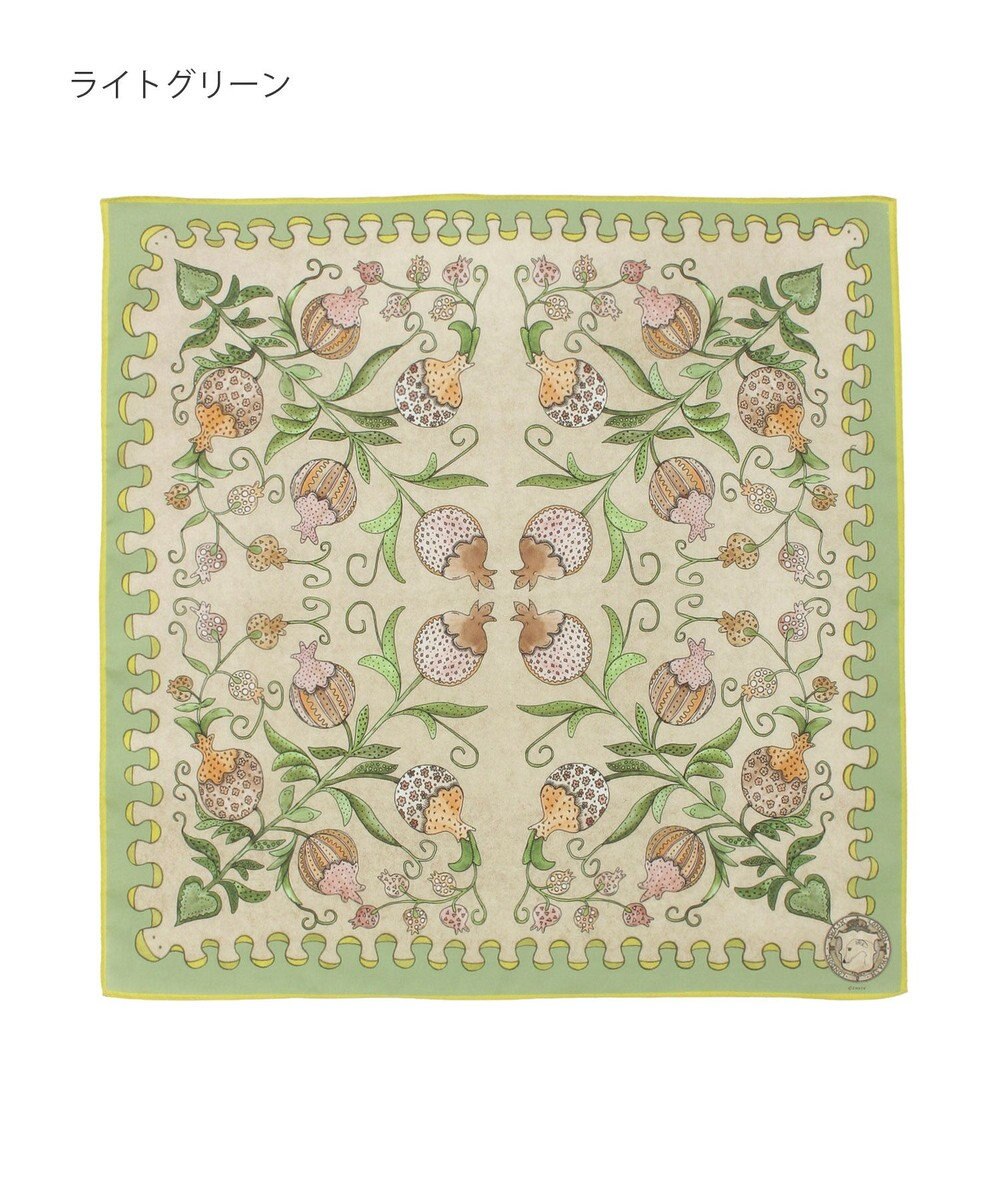 MOONBAT SWASH LONDON(スウォッシュロンドン） コットンハンカチーフ  BERRY 52×52 日本製 