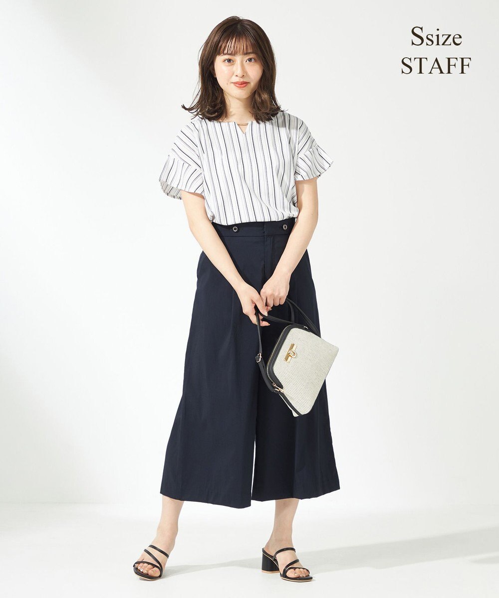 ANY SIS 【美人百花7月号掲載】エアリー ワイドクロップド パンツ 