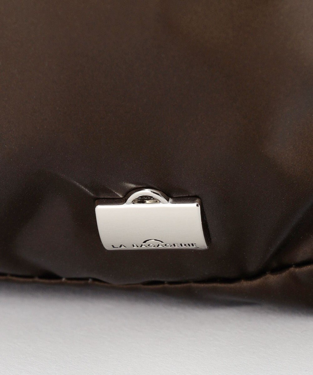 LA BAGAGERIE メタリックドロストポケット　ショルダーバッグ 