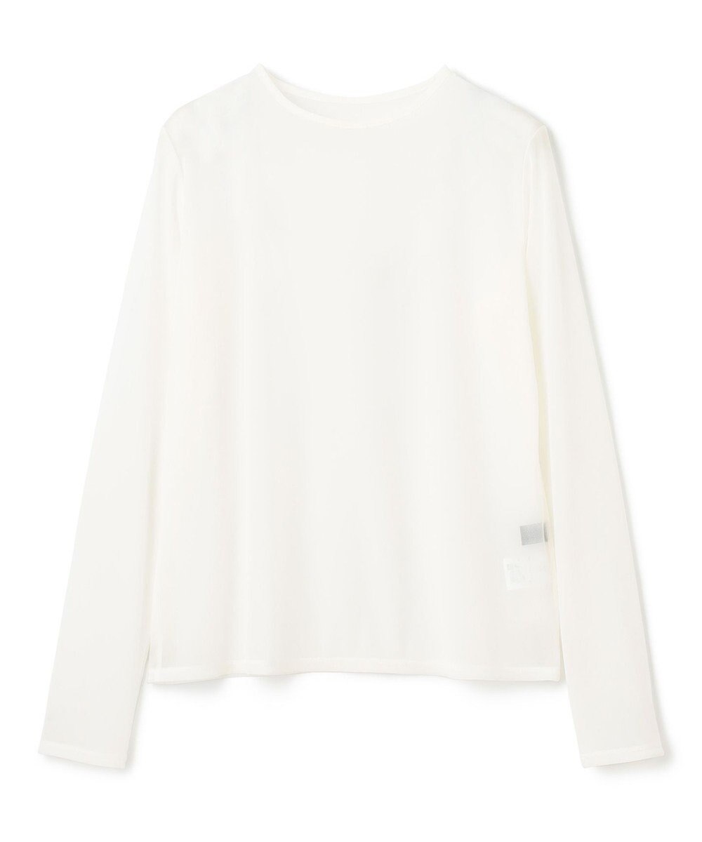 uncrave トリコットシフォン クルーネック カットソー（uncrave STANDARD） 