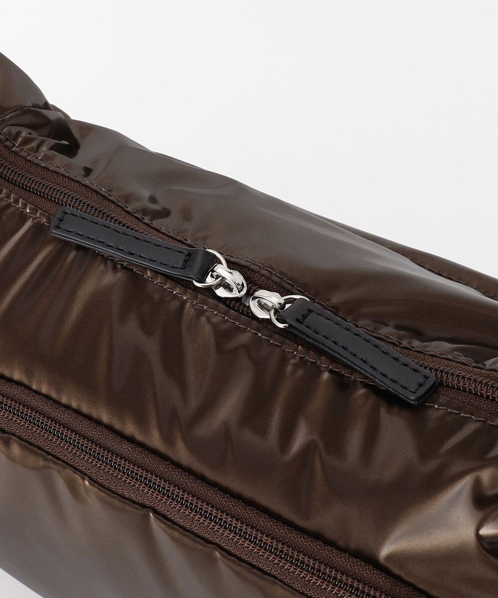 LA BAGAGERIE メタリックドロストポケット　ショルダーバッグ 