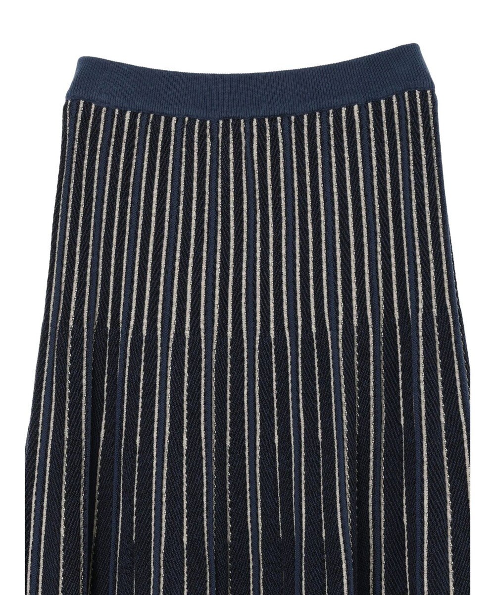 CRAFT STANDARD BOUTIQUE 配色ストライプニットスカート 
