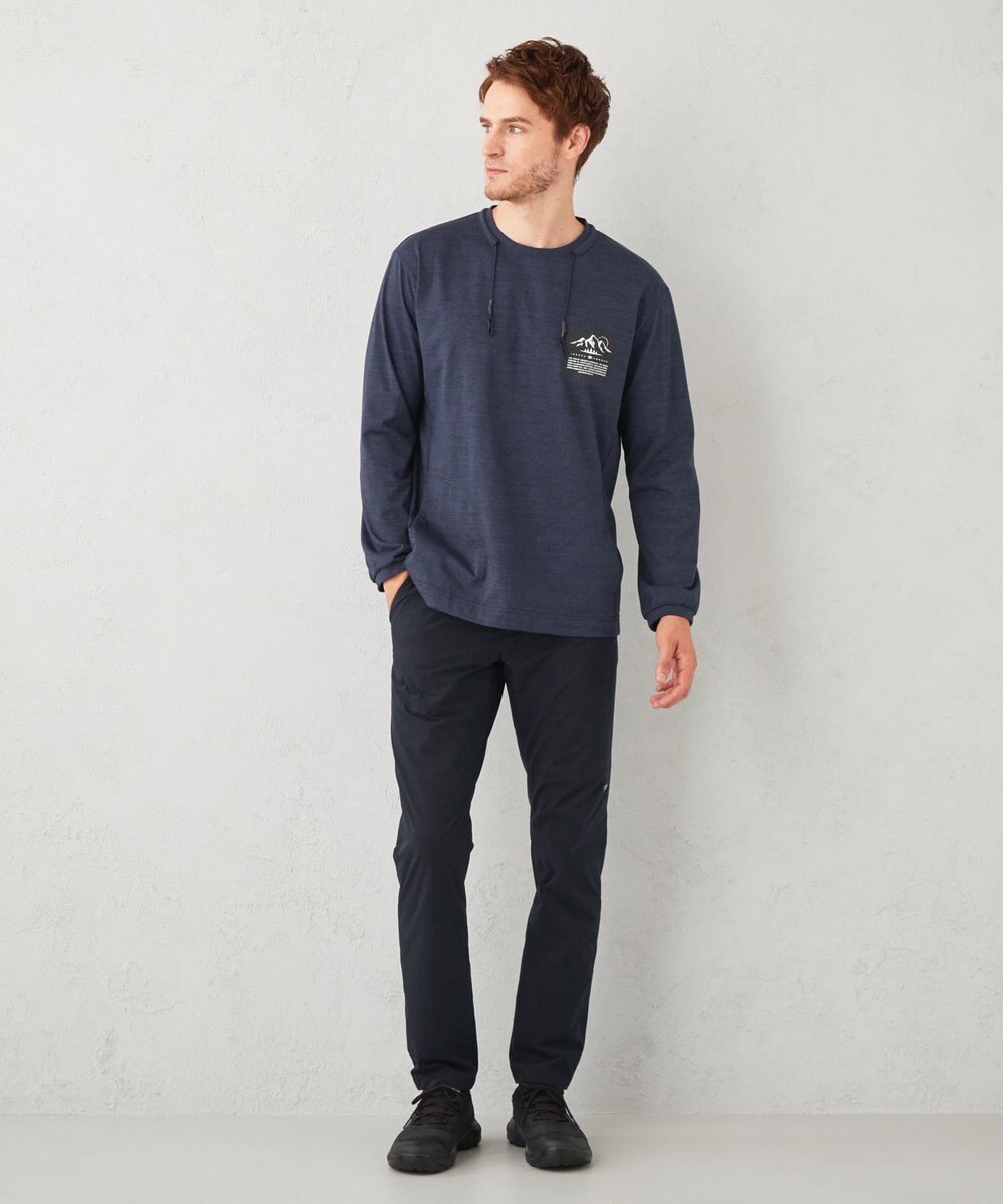 JOSEPH ABBOUD MOUNTAIN 【UNISEX】マスクホルダー付 オーガニックTシャツ 