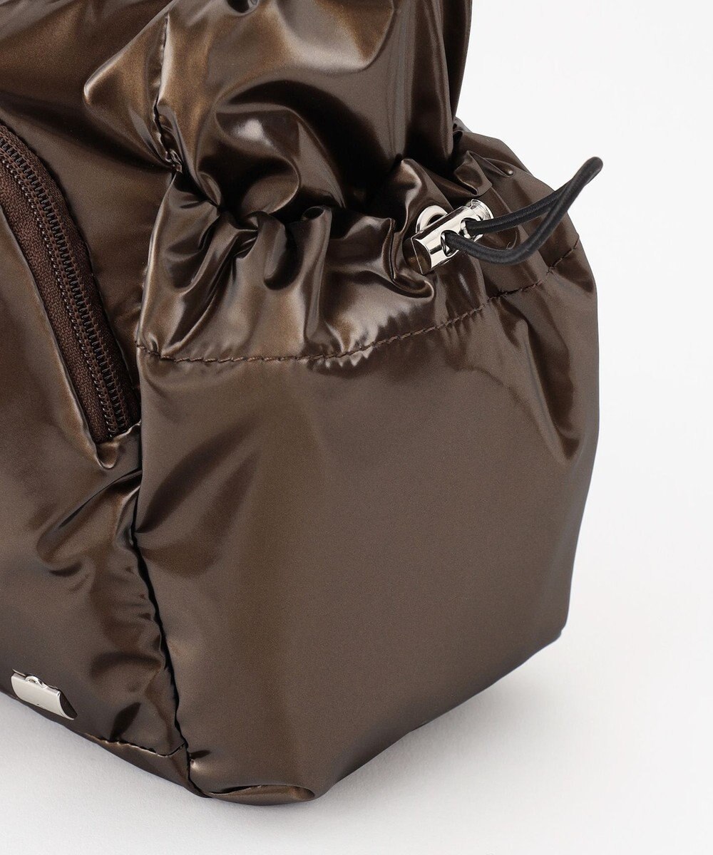 LA BAGAGERIE メタリックドロストポケット　ショルダーバッグ 